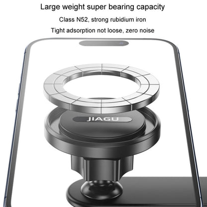 JIAGU Car Suction Cup Type Magsafe Mobile Phone Bracket Telescopic Instrument Panel Car Navigation Rack(Black) - free shipping - PMC Jewellery - Order now!