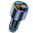 48W Car Bluetooth MP3 Player with Fast Charging(Black) - Bluetooth Car Kits by PMC TechLife | Online Shopping South Africa | PMC TechLife | Buy Now Pay Later Mobicred
