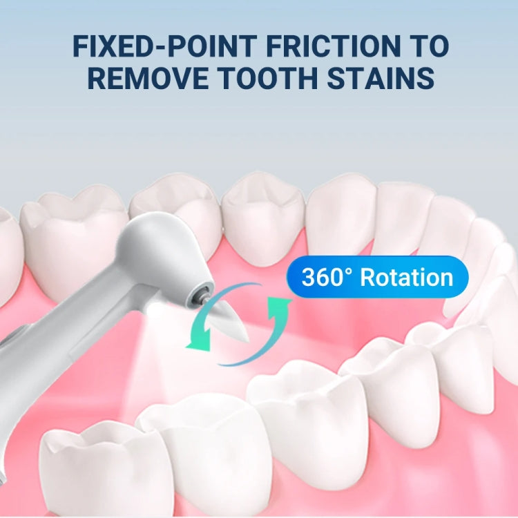 5 In 1 Electric Tooth Polisher USB Rechargeable Dental Scaler Toothbrush(M15 Silver) - Teeth Whitening by PMC TechLife | Online Shopping South Africa | PMC TechLife | Buy Now Pay Later Mobicred