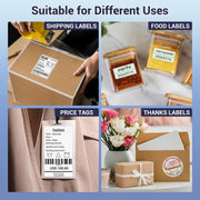Phomemo PM245-BT Bluetooth Shipping Label Printer Support Labels Width  1- 4.6 Inch(US Plug)