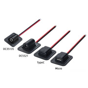 DC5521 Sewing Wire Charging Thermal Products Busbar Cord Protective Equipment Heating Power Cord