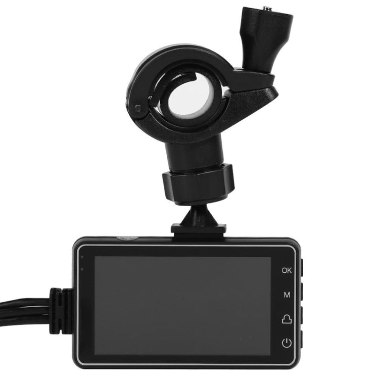 3 inch Motorcycle High-definition Dual-lens Driving Recorder - Electrical Instruments by PMC TechLife | Online Shopping South Africa | PMC TechLife | Buy Now Pay Later Mobicred