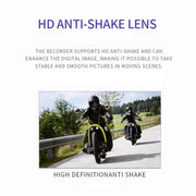 3 inch Motorcycle High-definition Dual-lens Driving Recorder