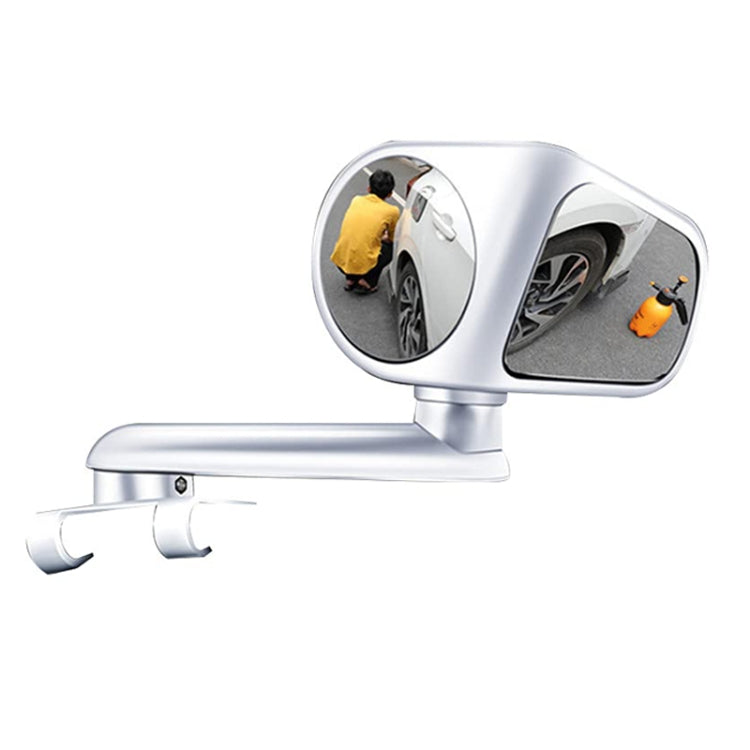 Car Auxiliary Mirror Multi-Function Wide-Angle Rear View Reversing Mirror(White Right) - Convex Mirror & Accessories by PMC TechLife | Online Shopping South Africa | PMC TechLife | Buy Now Pay Later Mobicred