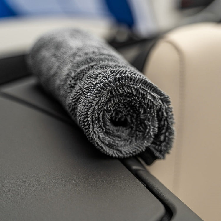 60x160cm Thickened Twisted Braid Cloth Absorbent Car Cleaning Towel(Dark Gray 1pcs) - Car washing supplies by PMC TechLife | Online Shopping South Africa | PMC TechLife | Buy Now Pay Later Mobicred