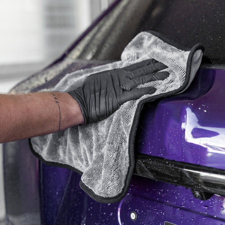 60x160cm Thickened Twisted Braid Cloth Absorbent Car Cleaning Towel(Dark Gray 1pcs) - Car washing supplies by PMC TechLife | Online Shopping South Africa | PMC TechLife | Buy Now Pay Later Mobicred