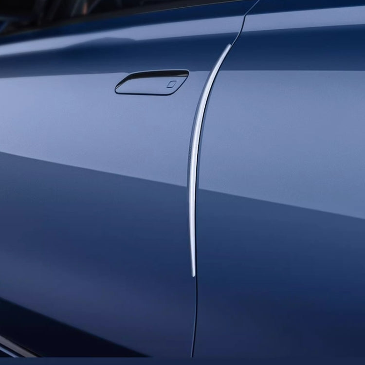 HAOCAI 40cm Car Door Anti-collision Strip Door Edge Bumper Protector, Color: 8pcs Black - Anti Collision Sticker by HAOCAI | Online Shopping South Africa | PMC TechLife | Buy Now Pay Later Mobicred