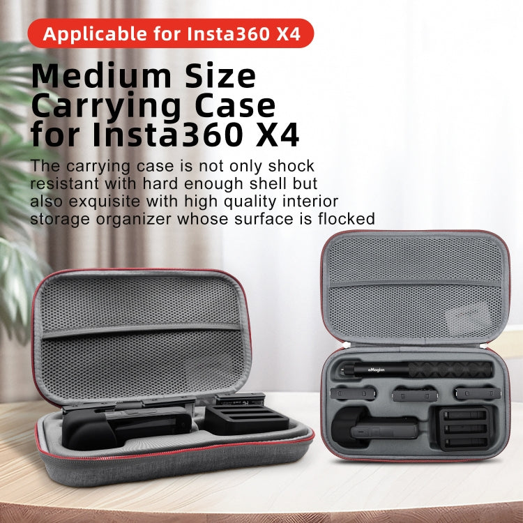For Insta360 X5 / X4 aMagisn Medium Storage Bag Clutch Bag Protective Case - Case & Bags by aMagisn | Online Shopping South Africa | PMC TechLife | Buy Now Pay Later Mobicred