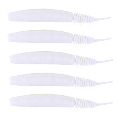5pcs /Pack HENGJIA SO109 Spaghetti Worm Soft Bait Spiral Fishing Dummy Lures, Size: 10cm 7g(Color 1) - Fishing Lures by HENGJIA | Online Shopping South Africa | PMC Jewellery | Buy Now Pay Later Mobicred