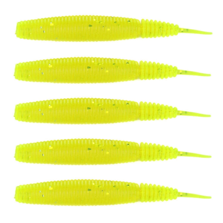 5pcs /Pack HENGJIA SO109 Spaghetti Worm Soft Bait Spiral Fishing Dummy Lures, Size: 10cm 7g(Color 2) - Fishing Lures by HENGJIA | Online Shopping South Africa | PMC TechLife | Buy Now Pay Later Mobicred