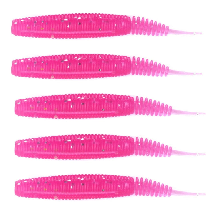 5pcs /Pack HENGJIA SO109 Spaghetti Worm Soft Bait Spiral Fishing Dummy Lures, Size: 10cm 7g(Color 3) - free shipping - PMC Jewellery - Order now!