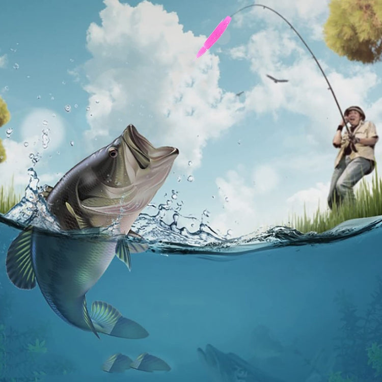 5pcs /Pack HENGJIA SO109 Spaghetti Worm Soft Bait Spiral Fishing Dummy Lures, Size: 10cm 7g(Color 1) - Fishing Lures by HENGJIA | Online Shopping South Africa | PMC TechLife | Buy Now Pay Later Mobicred