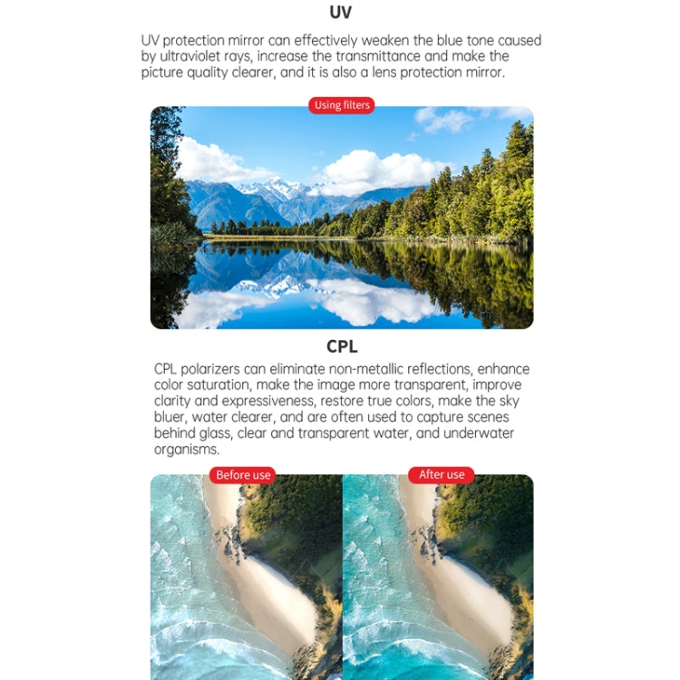 JSR-2050-07 ND32 For DJI Avata 2 Traverser Filter Accessories Camera Scrim Polarizing Lens - free shipping - PMC TechLife - Order now!