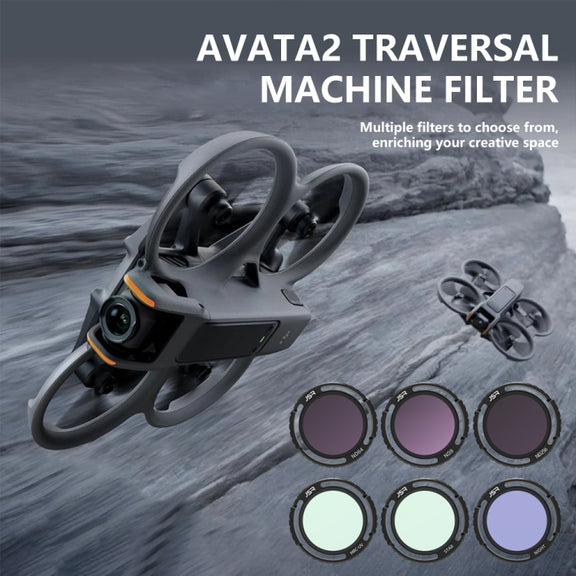 JSR-2050-17 ND8+ND16+ND32 For DJI Avata 2 Traverser Filter Accessories Camera Scrim Polarizing Lens