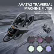 JSR-2050-19 ND8PL+ND16PL+ND32PL+ND64PL For DJI Avata 2 Traverser Filter Accessories Camera Scrim Polarizing Lens