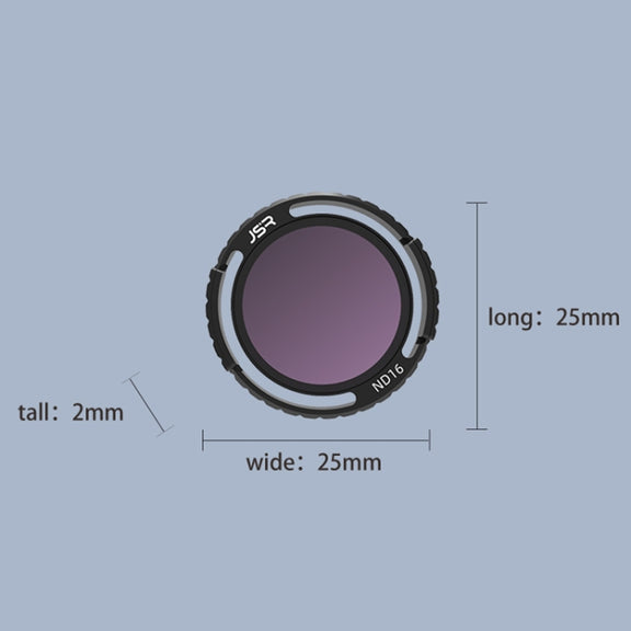JSR-2050-18 ND8+ND16+ND32+ND64 For DJI Avata 2 Traverser Filter Accessories Camera Scrim Polarizing Lens
