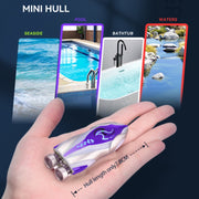 Children 2.4G Mini Remote Control Boat Summer Water Play Electrical Submarine Boys Toys(Green)