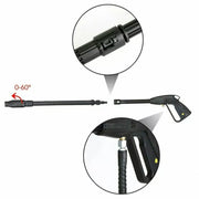 For Karcher K-Series / LAVOR Long Rod Universal Swivel Nozzle High Pressure Car Wash Sprayer Parts(No. 4)