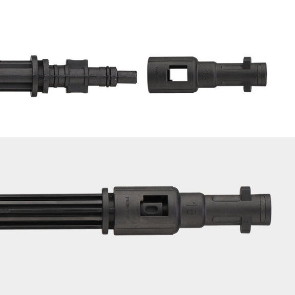 For Karcher K-Series / LAVOR Long Rod Universal Swivel Nozzle High Pressure Car Wash Sprayer Parts(No. 3)