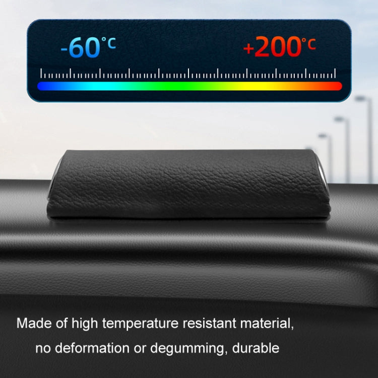 Car Front Windshield Temporary Parking Number Plate Interior Decoration(Grey) - Parking Card by PMC TechLife | Online Shopping South Africa | PMC TechLife | Buy Now Pay Later Mobicred