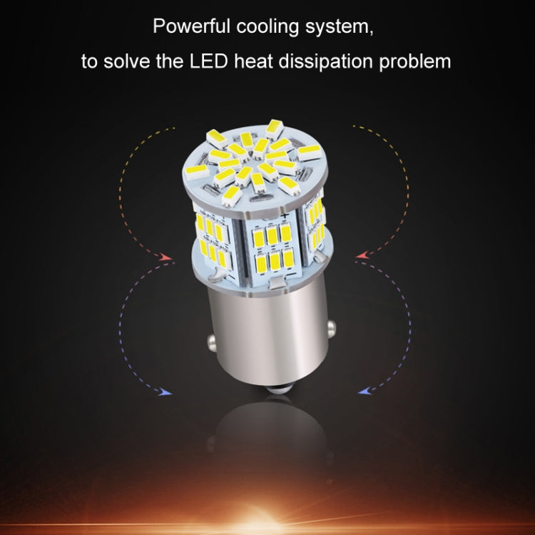 2pcs 1156-3014-5.4W LED Car Lights High Brightness Turn Signal Lights(White Light) - Arrow Turn Lights by PMC TechLife | Online Shopping South Africa | PMC TechLife | Buy Now Pay Later Mobicred