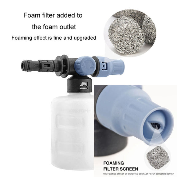 400ml For YiLi / LUTIAN Pressure Sprinkler Accessories Foam Pot Sprayer Car Washer Foam Lance Generator