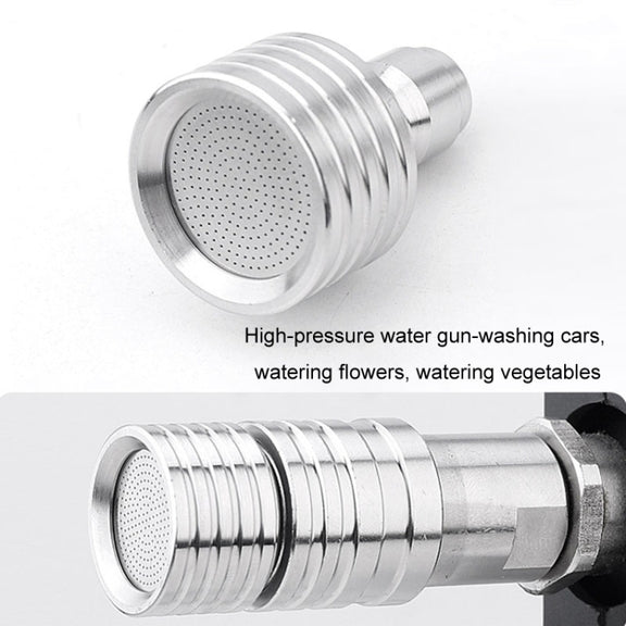 High-pressure Car Wash 1/4 Fast Insert Water Lance Stainless Steel Sprinkler Anti-splash, Specification: 0.4mm Hole