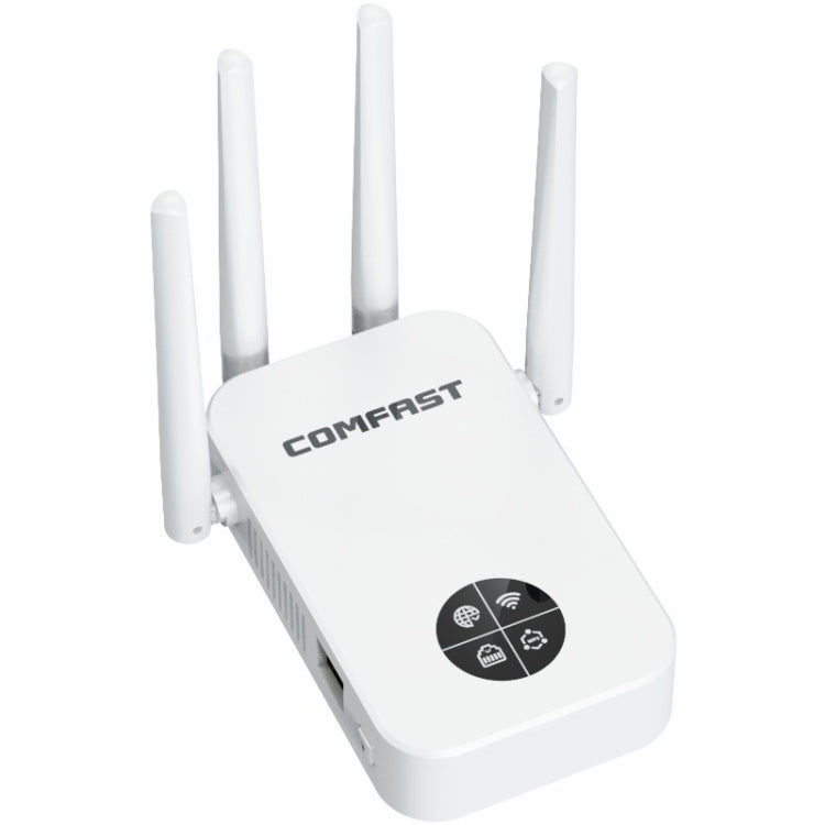 COMFAST 762AC 1200Mbps WiFi Signal Booster Dual Band WiFi Repeater with OLED Display Screen - free shipping - PMC Jewellery - Order now!