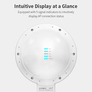 COMFAST WA933 Wi-Fi6  3000Mbps Outdoor Access Point Dual Band Water-resistant Wireless Router Support VLAN(EU Plug)