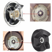 For Magic Bullet 250W Blender Juicer 2pcs Base Gear Blade Gear Replacement Part, Spec: Transparent Wheel