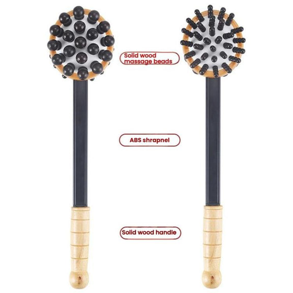 Handheld Knocking Fitness Hammer Double Head Meridian Massage Hammer(Airbag Hammer)