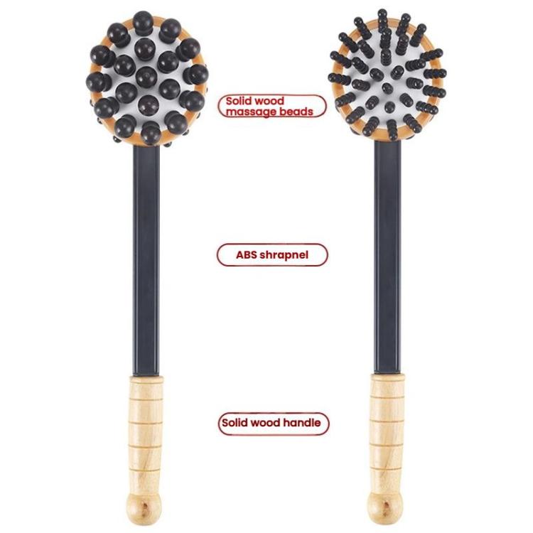 Handheld Knocking Fitness Hammer Double Head Meridian Massage Hammer(Airbag Hammer)