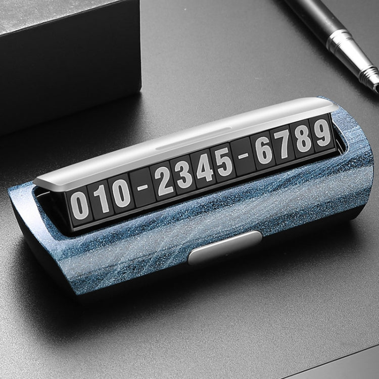 Hidden Luminous Temporary Parking Sign With Car Number, Color: Imitation Stone Pattern - Parking Card by PMC TechLife | Online Shopping South Africa | PMC TechLife | Buy Now Pay Later Mobicred