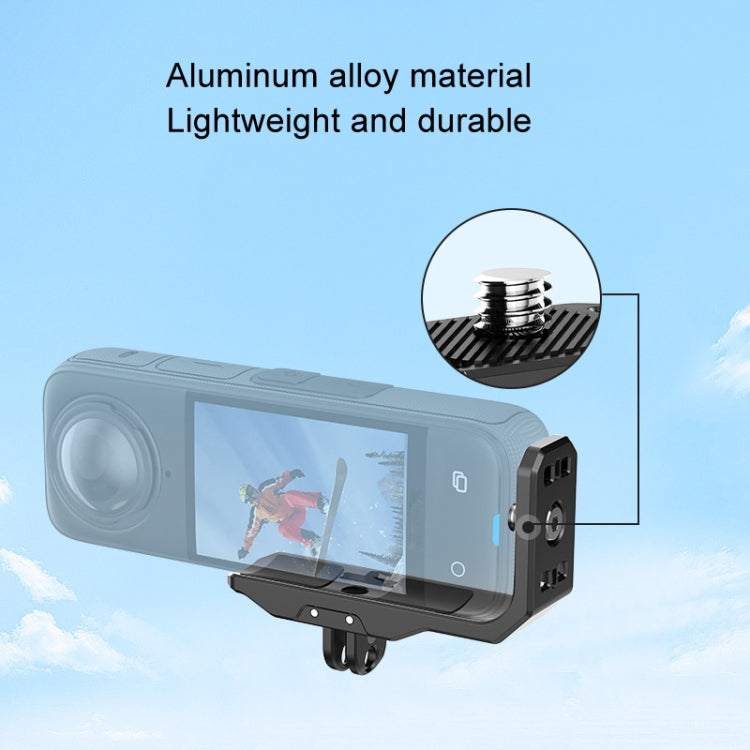 For Insta360 X4 / X3 Hepail Horizontal And Vertical Shooting Quick Release Metal Magnetic Bracket - Mount & Holder by Hepail | Online Shopping South Africa | PMC Jewellery | Buy Now Pay Later Mobicred