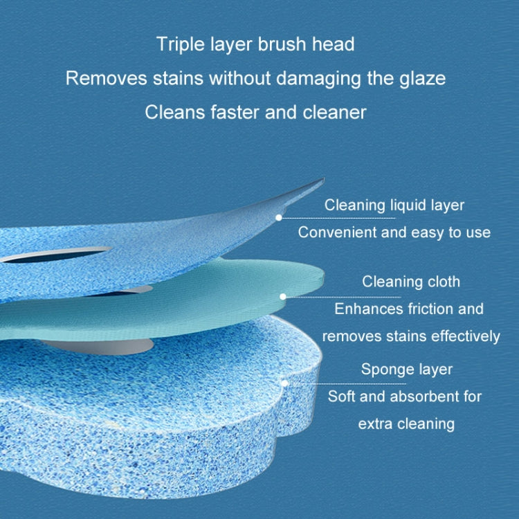 With 6pcs Lemon Scent Brush Heads Disposable Toilet Brush Dissolving Replacement Brush Toilet Cleaning Set - Cleaning Tools by PMc TechLife | Online Shopping South Africa | PMc TechLife | Buy Now Pay Later Mobicred