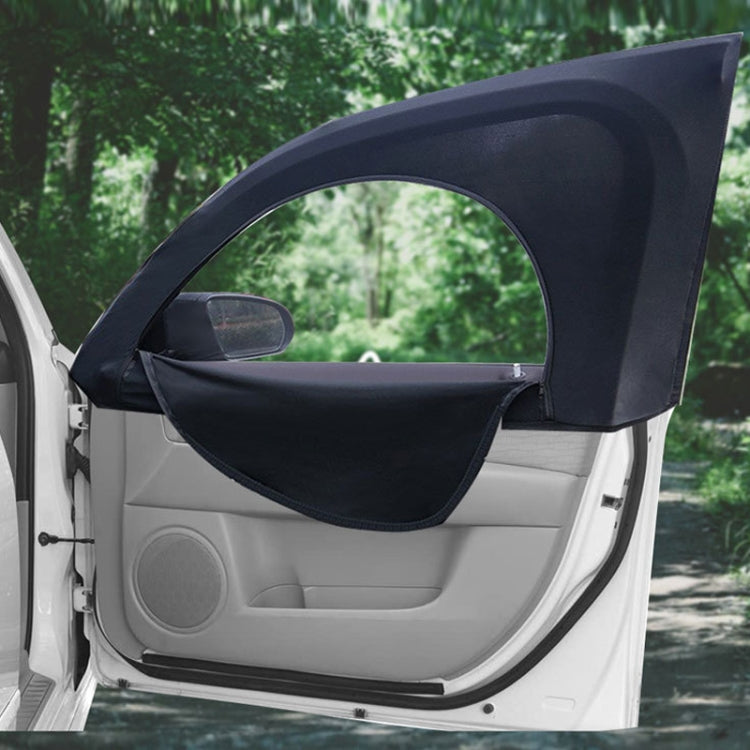 Car Sun Protection Anti-mosquito Window Zipper Sunshade(Front Window (Main+Auxiliary)) - Window Foils & Solar Protection by PMC TechLife | Online Shopping South Africa | PMC TechLife | Buy Now Pay Later Mobicred