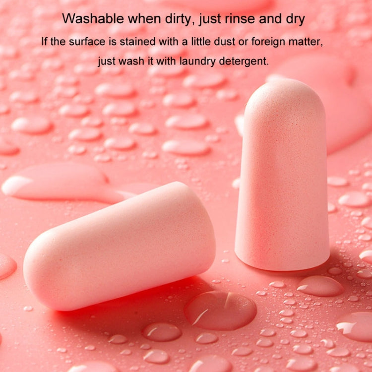 10pcs /Box Memory Foam Earplugs Student Dormitory Sleeping Noise Reduction Soundproof Earplugs(Pink) - free shipping - PMC TechLife - Order now!