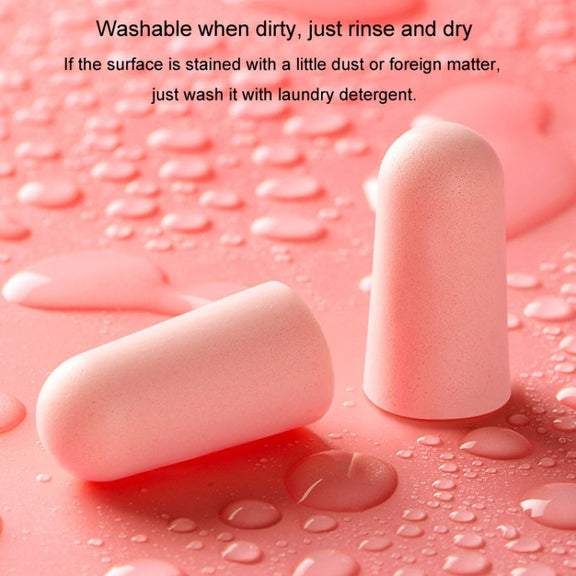 10pcs /Box Memory Foam Earplugs Student Dormitory Sleeping Noise Reduction Soundproof Earplugs(Mixed Colors)