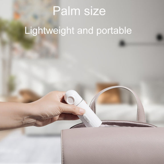 Female Handheld Mini External Vaginal Wash Maternity Portable Electrical Feminine Cleanser, Model: With LED Light+Bottle