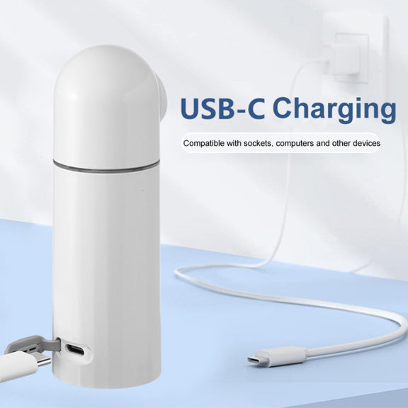 Female Handheld Mini External Vaginal Wash Maternity Portable Electrical Feminine Cleanser, Model: No Light