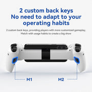 D9 Wireless Phone Stretching Game Controller For Switch / PS3 / PS4(White)