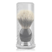 Transparent Plastic Travel Beard Brush Storage Tube