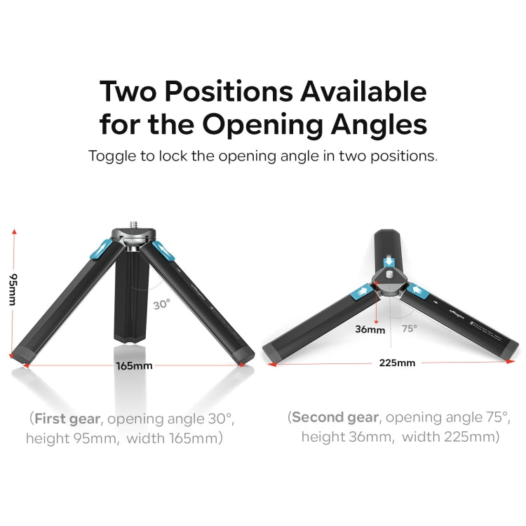 aMagisn AM11 Metal Desktop Tripod Mini Sports Camera SLR Accessories - free shipping - PMC Jewellery - Order now!