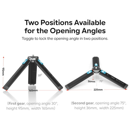 aMagisn AM11 Metal Desktop Tripod Mini Sports Camera SLR Accessories - free shipping - PMC Jewellery - Order now!