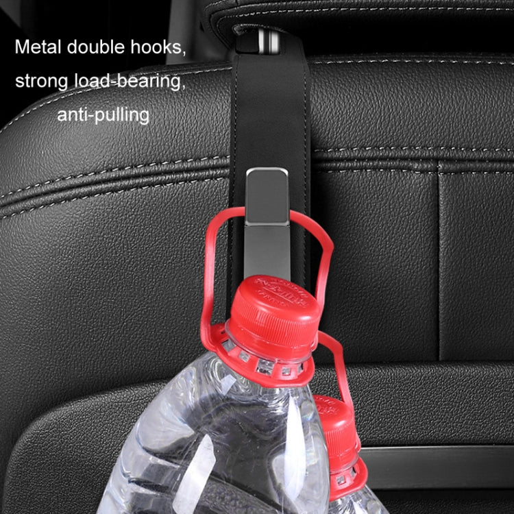 Car Multifunctional Hidden Hook Seat Back Storage Hook(Black) - Auto Fastener & Clips by PMC TechLife | Online Shopping South Africa | PMC TechLife | Buy Now Pay Later Mobicred