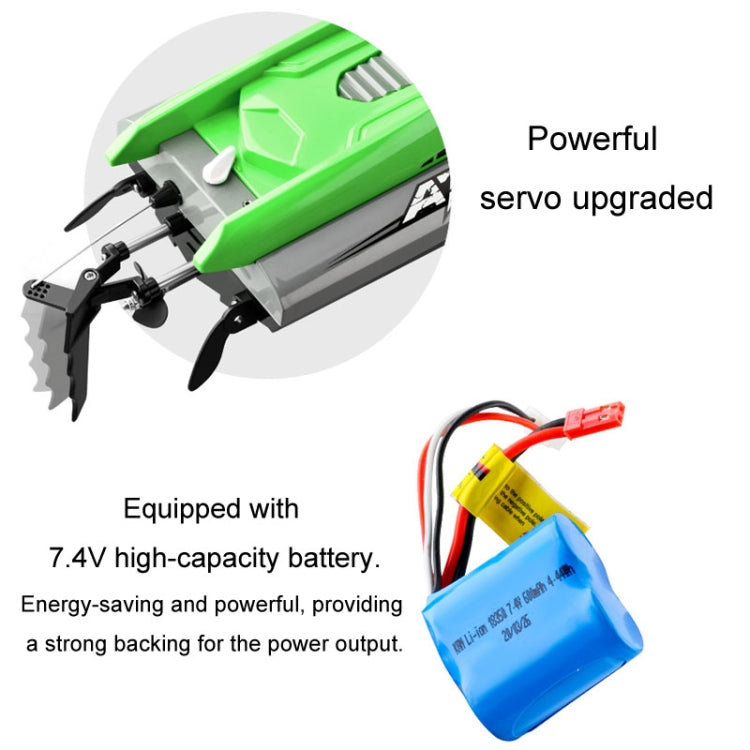 EB02 2.4G Wireless RC Boat Circulating Water-Cooled High-Speed Speedboat Racing Boat Model Toy(Orange) - RC Boats by PMC TechLife | Online Shopping South Africa | PMC TechLife | Buy Now Pay Later Mobicred