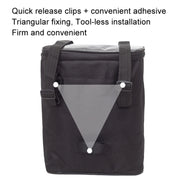 Electric Bike Riding Hanging Bag Large Capacity Water-resistant Bicycle Front Hanging Bag(Blue)