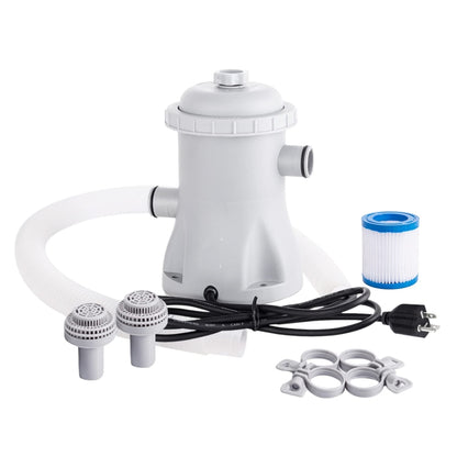 JY-051 110V-240V 330 Gallon Swimming Pool Filter Pump Pool Circulating Cleaner, Spec: UK Plug - Pumps by PMC Jewellery | Online Shopping South Africa | PMC Jewellery | Buy Now Pay Later Mobicred