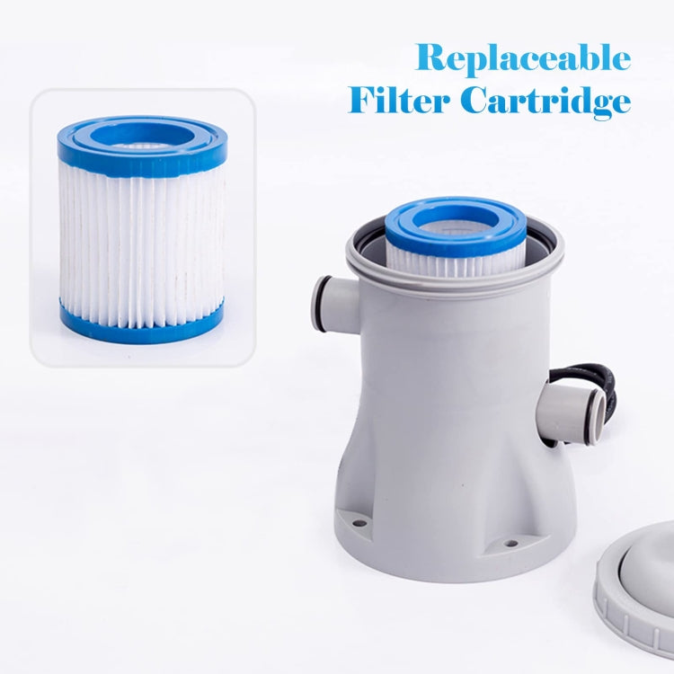 JY-051 110V-240V 330 Gallon Swimming Pool Filter Pump Pool Circulating Cleaner, Spec: US Plug