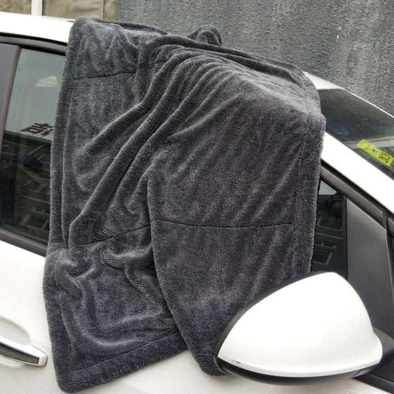 Double Layer Thickened Twisted Braid Cloth Absorbent Car Wash Towel, Color: 1200GSM 40x60cm